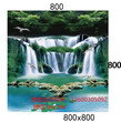 600x600特价立体画3d画——全抛釉大理石定制工厂图片