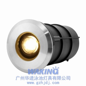 LED嵌入式水底燈3W噴泉水底燈