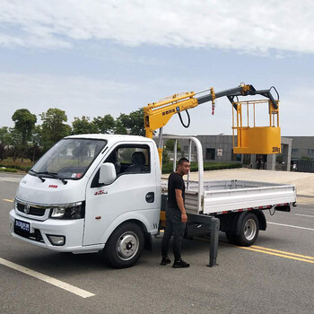 東風(fēng)途逸微卡吊折臂1.3噸車載小吊機(jī)