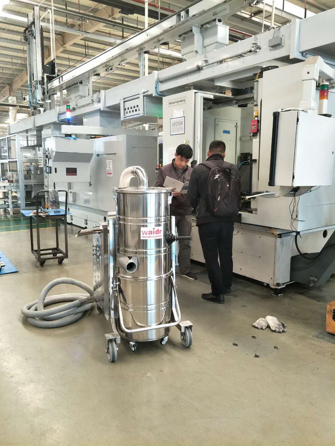 机械厂配套用除尘设备100L吸尘器WX100/75定制吸尘器厂家