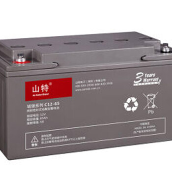 南京山特C12-65/12V65AH电池UPS电源外配蓄电池选型
