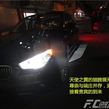 宝马(BMW)5GT加装原厂天使之翼迎宾光毯-锋程车改