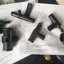 汽车冷却三通管模具制作厂家图片