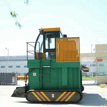 翻堆機，發(fā)酵翻堆機，履帶翻堆機
