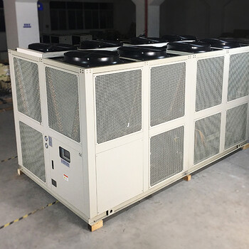 食品厂张掖冷水机厂家130HP风冷螺杆式冷水机
