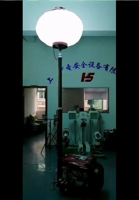 上海河圣升降照明装置12伏球场探照灯