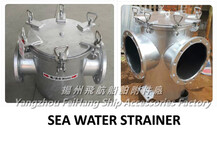 SEAWaterStrainer海水过滤器-吸入粗水过滤器-辅机海水泵进口单联水滤器图片5