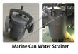 船用日标筒形海水过滤器MarineCanWaterStrainer