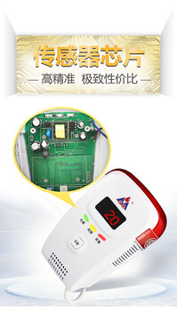 国家消防认证永康燃气报警器，中国十燃气报警器YK818