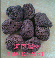 朝陽火山巖濾料廠家+海城曝氣器掛摸濾料價格