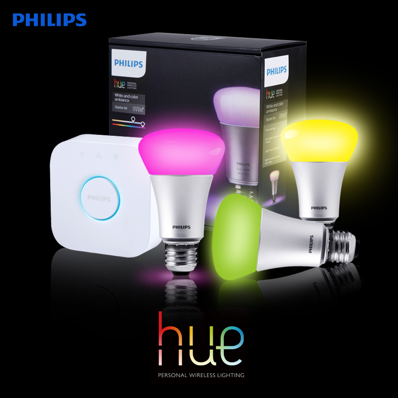 飞利浦Hue智能灯泡手机wifi无线智控联网LED调光变色