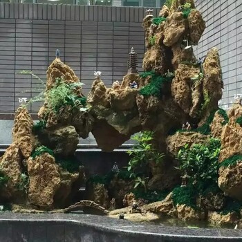 武漢做假山