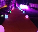 LED发光球圆球灯防水草坪灯灯遥控游泳池庭院灯图片