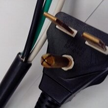 SJT电源线3C三芯SJTW电源线14AWG/3C四芯16AWG18AWG图片