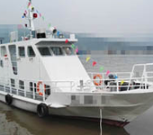 出售2017年造22米沿海钢制交通船