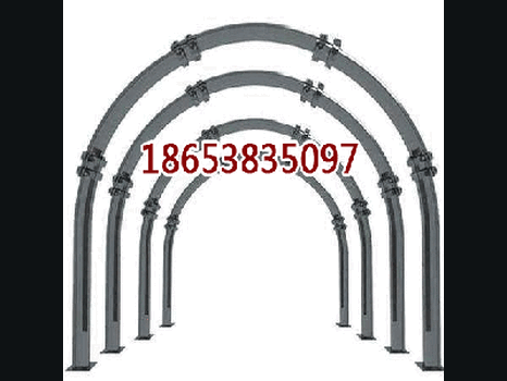 矿用拱形钢棚用U型钢支架，U型钢棚可缩型支架