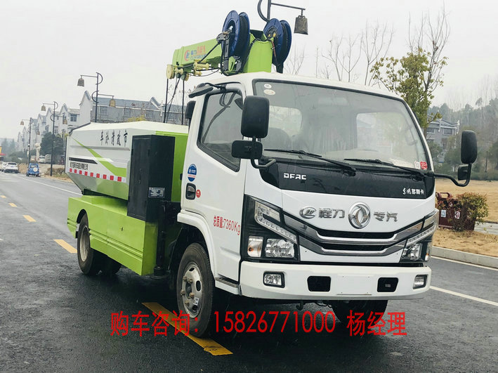 东风抓斗式清淤车,淤泥清淤车多少钱