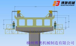 15米桥梁喷涂作业车博奥定制型桥梁检查小车图片5