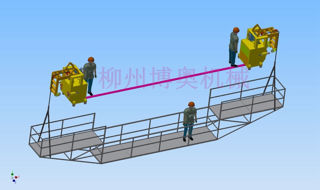 可行走桥梁检测平台/博奥定制型桥梁检测设备