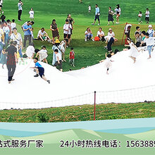 湖北地区的景区蹦蹦云沙窝蹦蹦床厂家造型很好看图片