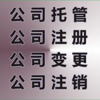 绍兴工商登记代理增资进出口权代办代理记账报税