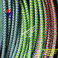 彩色有光丝反光条编织夜光数据线编织环保编织材料符合欧盟标准数据线编织