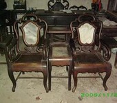 供应上海长宁区老式红木椅子回收客厅茶几收购