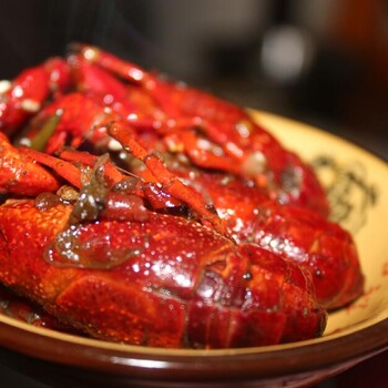 油焖小龙虾技术西安美食汇口味