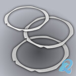 6寸8寸10寸12寸晶元环不锈钢铁环贴片环半导体铁环SUS420J2