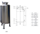 直供葡萄酒果酒厂储水箱专用100L不锈钢无菌水箱质量保证