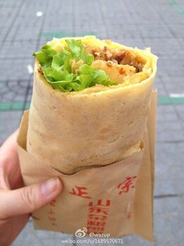 辽宁学做杂粮煎饼学习