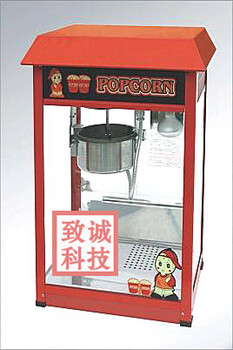 潍坊爆谷机多少钱一台，带展示柜爆米花机厂家，新型环保爆米花机