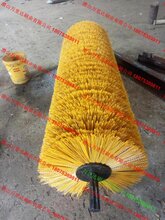 凹凸型扫雪刷片扫雪车滚刷扫雪刷厂家图片