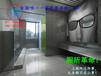 重慶南岸衛生間成品304不銹鋼小便槽池廠家訂做安裝