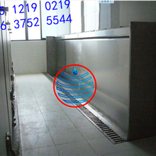 四川绵阳学校厕所用不锈钢小便槽池