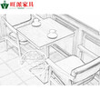 旺派WPZCCZ-27广东主题特色餐厅桌椅等各款式厂家直销