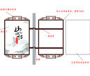 厂家道旗架定制路灯杆道旗路灯杆广告牌现货供应