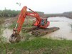 卡特320型湿地挖掘机出租水上挖机租赁服务价格