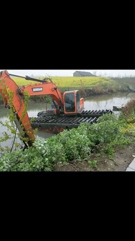 清淤机械特种水上挖掘机出租