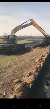 荆州沙市淤泥挖掘机水陆钩机租赁发布
