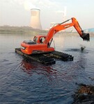清淤机械水陆挖掘机租赁施工作业特点