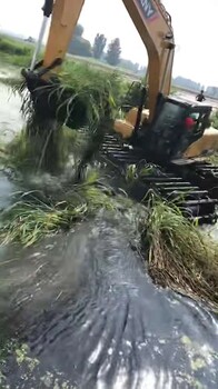 租賃水陸挖掘機要注意安全施工