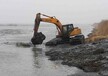 荆州区周边水上捞草水陆挖掘机出租施工