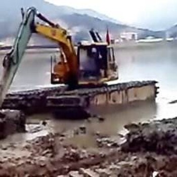 荊州市沙市周邊沼澤地打樁水上挖掘機(jī)租賃經(jīng)營(yíng)