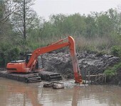 三明莆田附近水上挖掘机出租海边滩涂开发