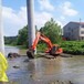 水上捞草清淤湿地挖掘机出租荆州市松滋市附近