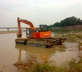 枝江附近湿地挖掘机租赁沟渠烂泥清淤