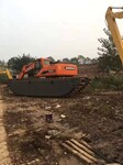 惠州惠阳周边水陆挖掘机租赁水上清淤捞草
