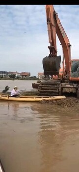 重庆巴南周边湿地挖掘机出租清淤挖掘机租赁