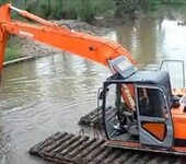 大庆杜尔伯特附近湿地挖掘机租赁清淤